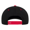 Flexfit 110F - Black/ Red Back