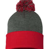 Sportsman SP15 - Dark Heather Grey/ Red Back