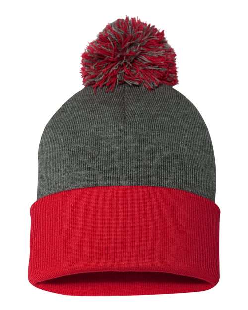 Sportsman SP15 - Dark Heather Grey/ Red
