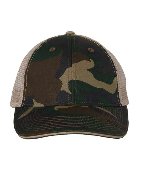 Valucap S102 - Green Camo/ Tan