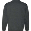 JERZEES 995MR - Black Heather Back