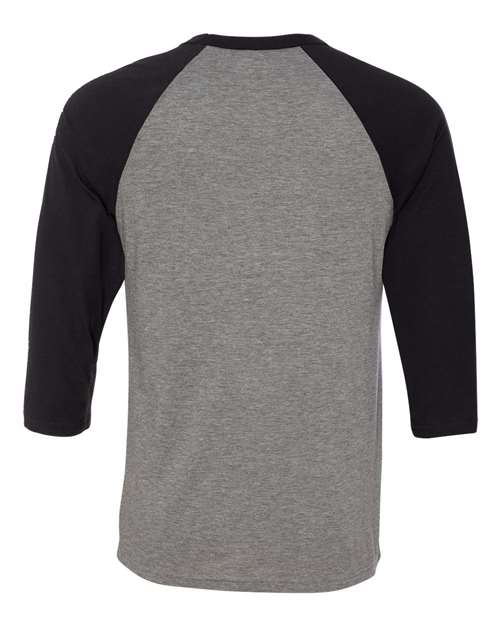 BELLA + CANVAS 3200 - Blacks & Grays - Deep Heather/ Black Back