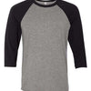 BELLA + CANVAS 3200 - Blacks & Grays - Deep Heather/ Black