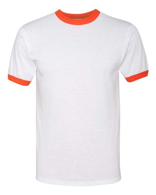 Augusta Sportswear 710 - Whites & Neutrals - White/ Orange