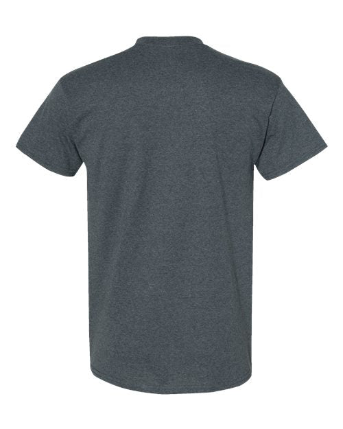 Gildan 5000 - Other Colors 1 - Dark Heather Back
