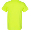 Gildan 5000 - Other Colors 1 - Safety Green Back