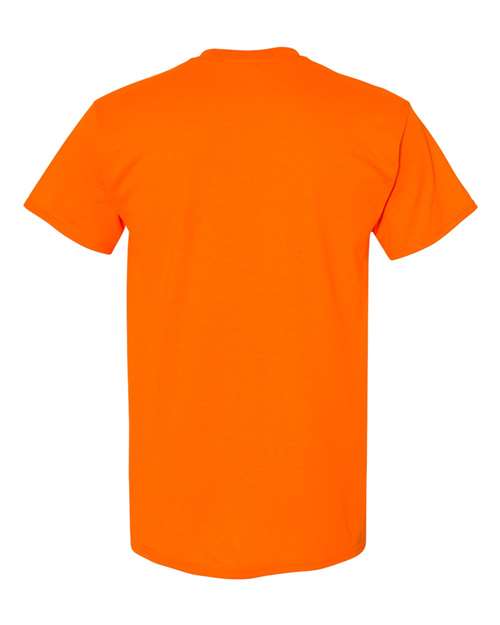 Gildan 5000 - Yellows & Oranges - Safety Orange Back