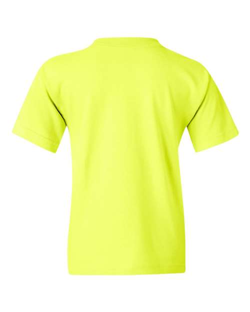 Gildan 5000B - Other Colors - Safety Green Back
