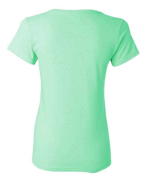 Gildan 5000L - Greens - Mint Green Back