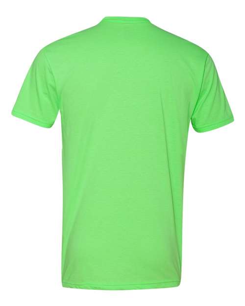 Next Level 6210 - Greens - Neon Heather Green Back