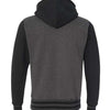 Independent Trading Co. IND45UVZ - Charcoal Heather/ Black Back