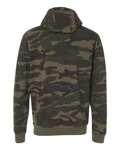 Burnside 8615 - Green Camo Back