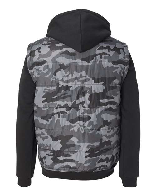 Burnside 8701 - Black Camo/ Black Back