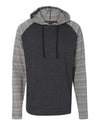 Burnside 8127 - Heather Charcoal/ Charcoal Stripe