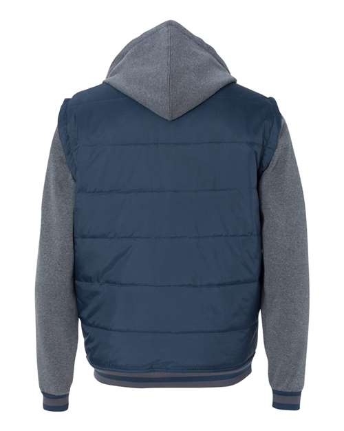 Burnside 8701 - Navy/ Charcoal Back