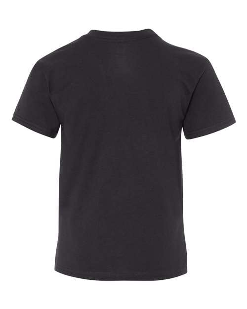 Hanes 498Y - Blacks & Grays - Black Back