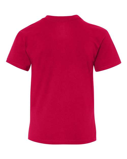 Hanes 498Y - Reds & Pinks - Deep Red Back