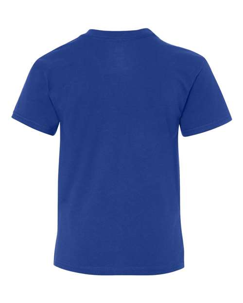 Hanes 498Y - Blues - Deep Royal Back