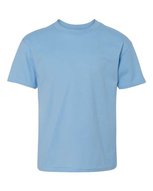 Hanes 498Y - Blues - Light Blue