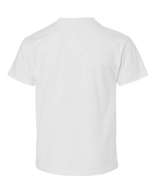 Hanes 498Y - Whites & Neutrals - White Back