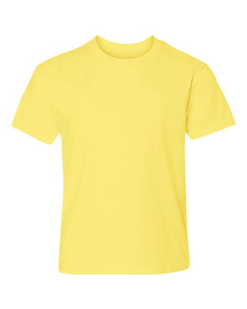 Hanes 498Y - Yellows & Oranges - Yellow