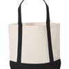 Liberty Bags 8867 - Natural/ Black Back