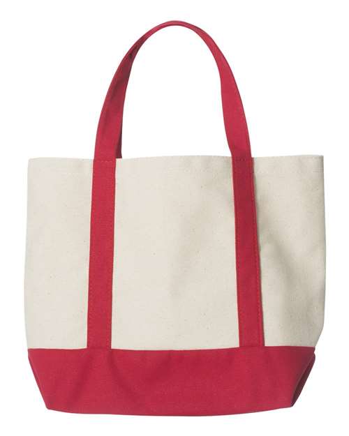 Liberty Bags 8867 - Natural/ Red Back