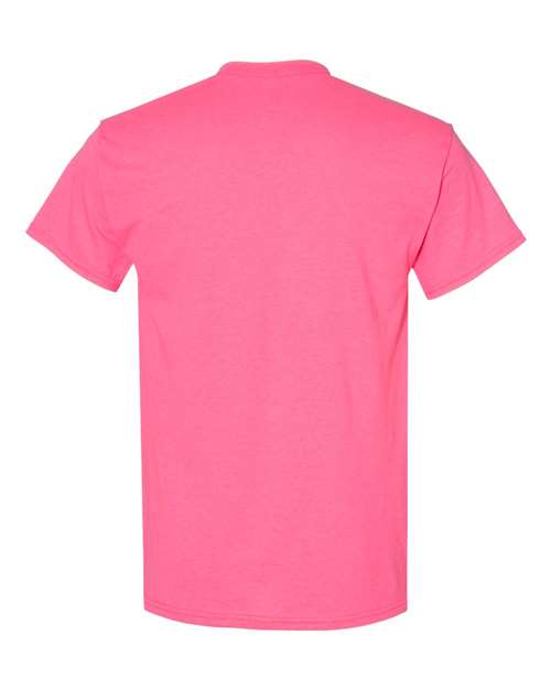 Gildan 5000 - Reds & Pinks - Safety Pink Back