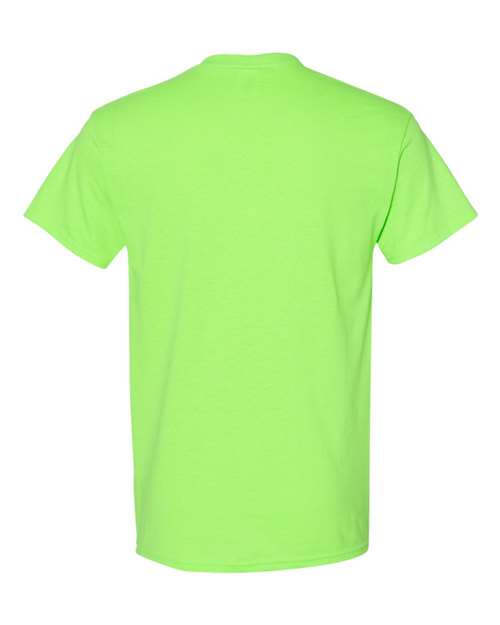 Gildan 5000 - Greens - Neon Green Back