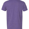 Gildan 64V00 - Heather Purple Back