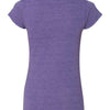 Gildan 64V00L - Heather Purple Back