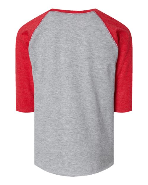 Rabbit Skins 3330 - Vintage Heather/ Vintage Red Back