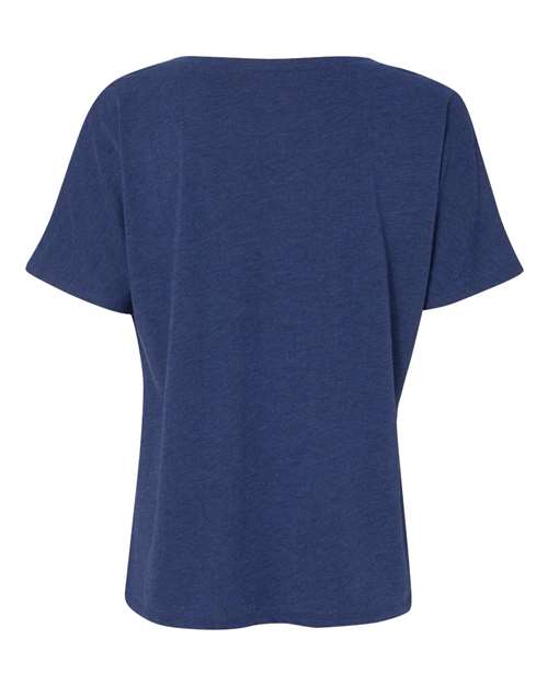 BELLA + CANVAS 8815 - Navy Triblend Back