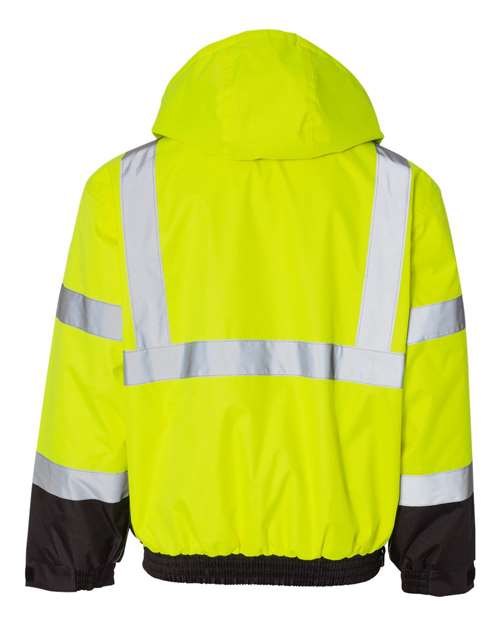 Kishigo JS130-132 - Lime/ Black Back