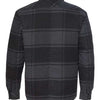 Burnside 8610 - Black Plaid Back