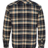 Burnside 8610 - Khaki Plaid Back