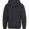 Independent Trading Co. SS4001YZ - Charcoal Heather Back