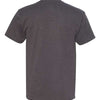 Hanes 518T - Charcoal Heather Back