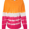 J. America 8229 - Atomic Orange/ Cosmic Pink Tie-Dye