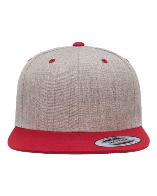 YP Classics 6089M - Heather Grey/ Red