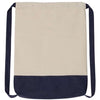 Liberty Bags 8876 - Natural/ Navy Back
