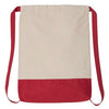 Liberty Bags 8876 - Natural/ Red