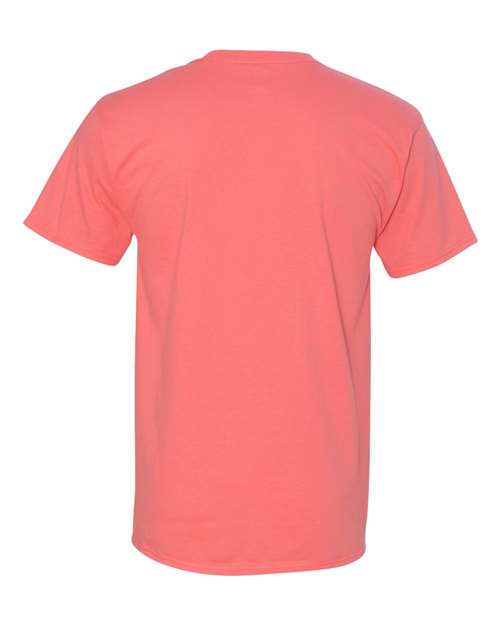 Hanes 5250 - Reds & Pinks - Charisma Coral Back