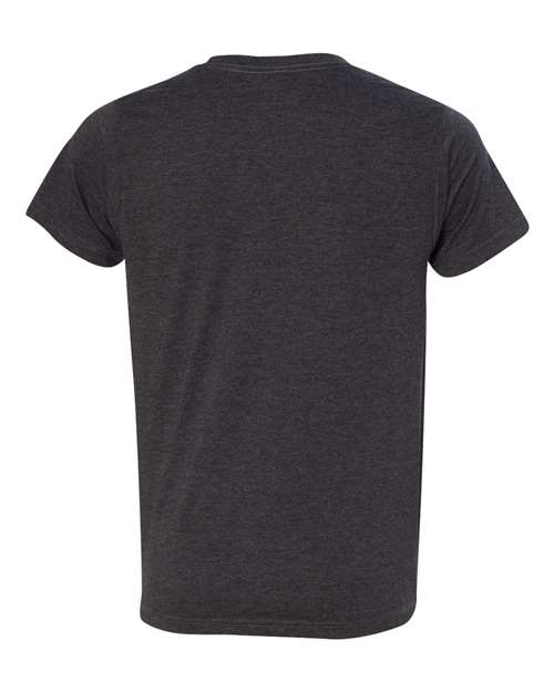 Bayside 5010 - Heather Charcoal Back