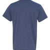 Bayside 5010 - Heather Navy Back