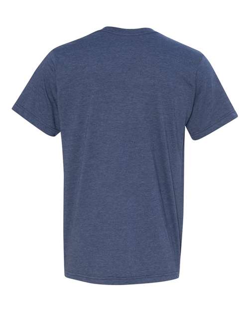 Bayside 5010 - Heather Navy Back