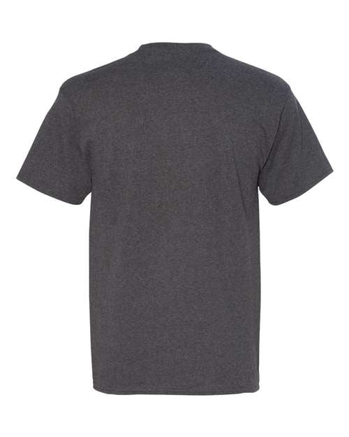 Hanes 5190 - Charcoal Heather Back