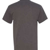 Hanes 5590 - Charcoal Heather Back