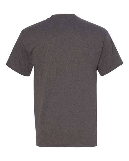 Hanes 5590 - Charcoal Heather Back