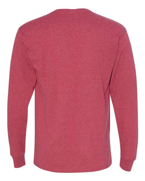 JERZEES 29LSR - Reds & Pinks - Vintage Heather Red Back